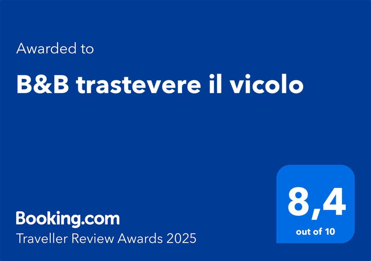 B&B Trastevere Il Vicolo Рим Екстериор снимка